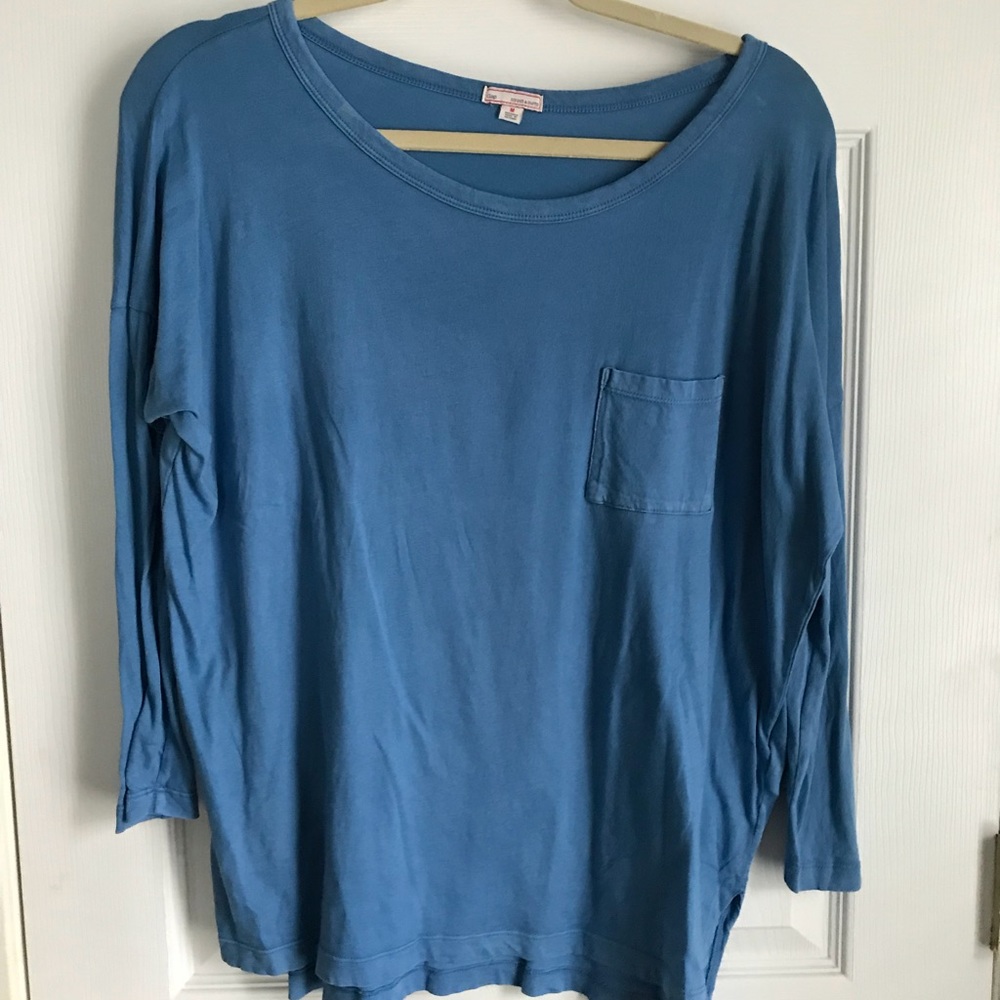 Blue 3/4 gap shirt
